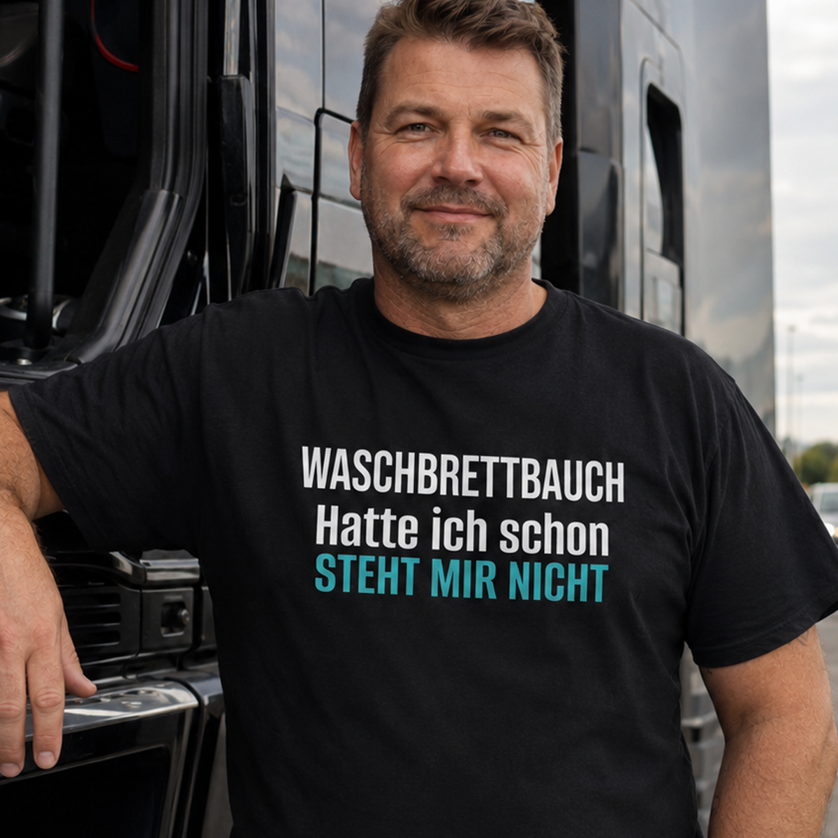Waschbrettbauch, Unisex T-Shirt
