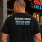 Waschbrettbauch, Unisex T-Shirt Rücken