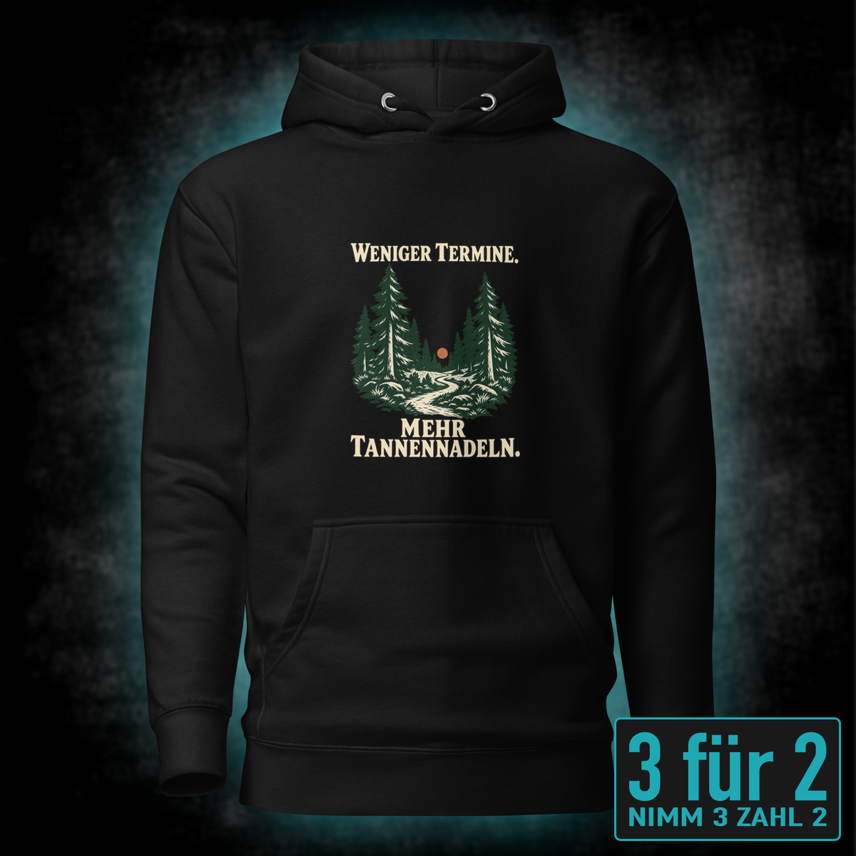 Weniger Termine, Unisex Hoodie