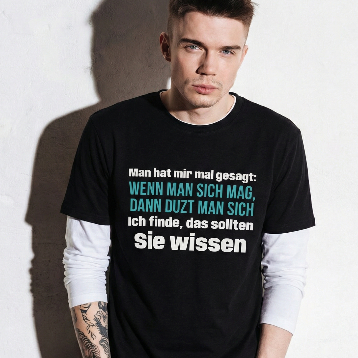 Wenn man sich mag, Unisex T-Shirt