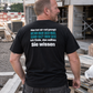 Wenn man sich mag, Unisex T-Shirt Rücken