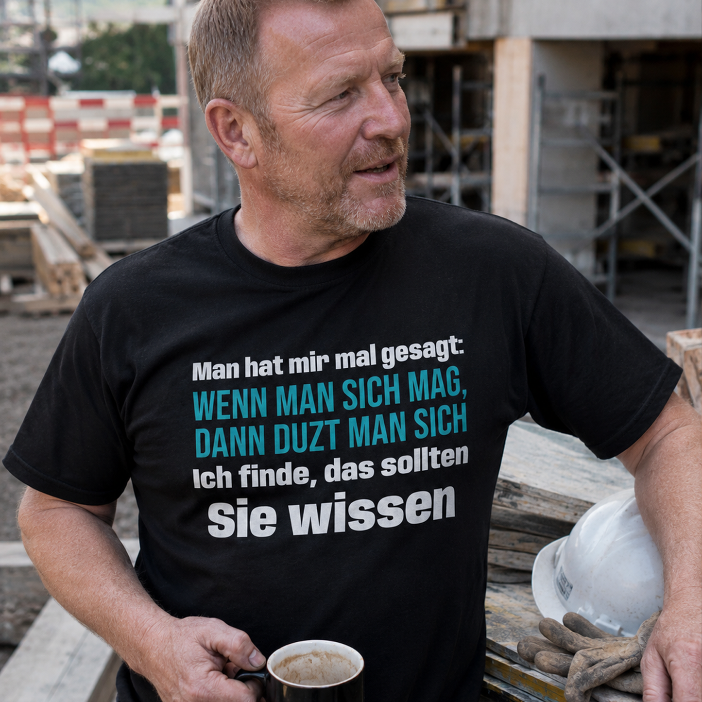 Wenn man sich mag, Unisex T-Shirt