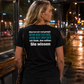 Wenn man sich mag, Unisex T-Shirt Rücken