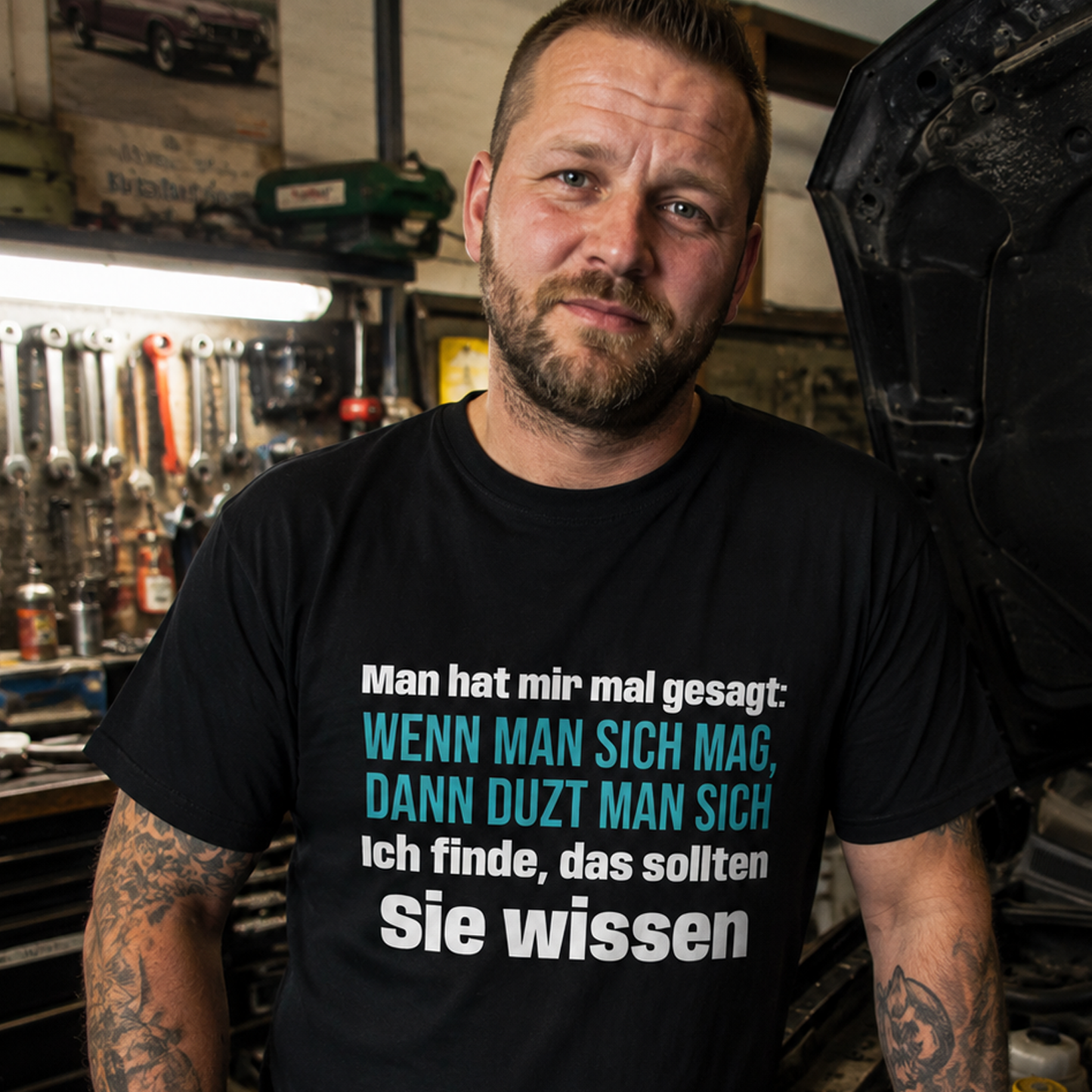Wenn man sich mag, Unisex T-Shirt