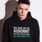 Wer nicht mit mir auskommt, Unisex Hoodie